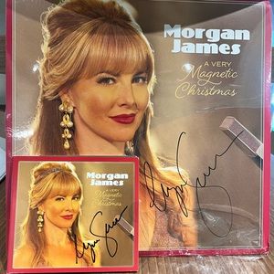❌SOLD❌ Autographed Morgan James Vinyl and CD